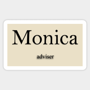 Monica Name meaning Sticker